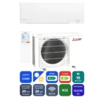 Clim Mitsubishi Electric MSZ-AY 2 kW prête à poser