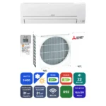 Clim Mitsubishi Electric MSZ-HR 3,4 kW prête à poser