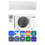 Clim Mitsubishi Electric MSZ-HR 5 kW prête à poser