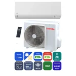 Clim Toshiba Shorai Edge 7 kW prête à poser